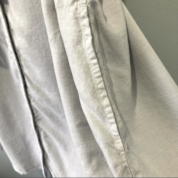 Cloth & Stone light grey shirt dress size M - Picture 8 of 12